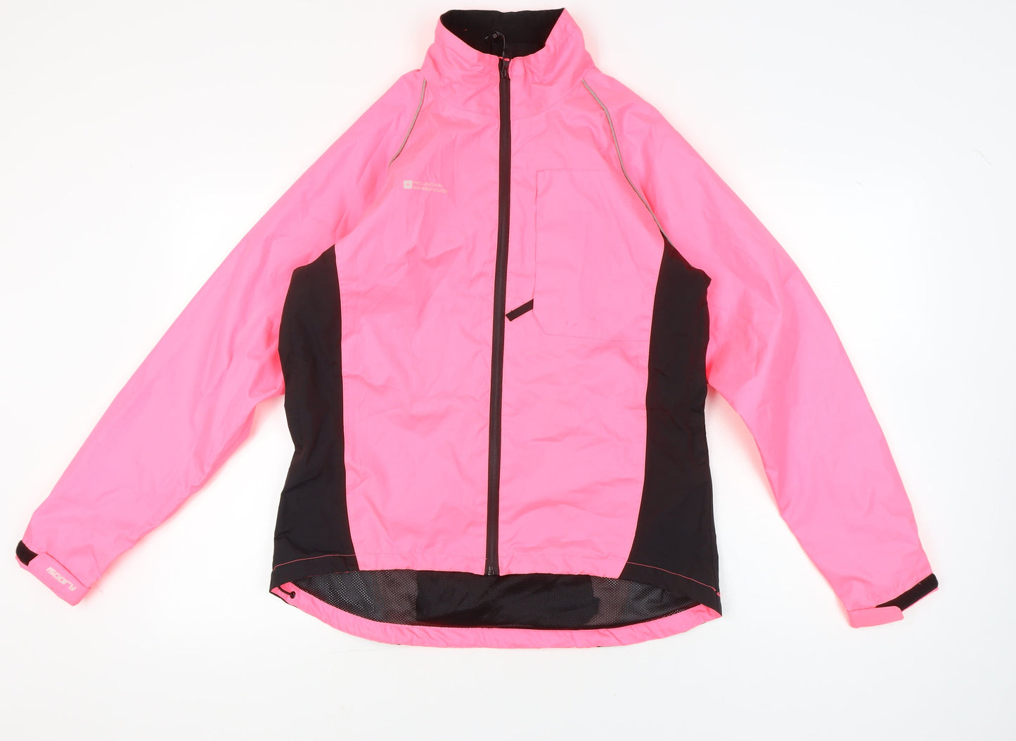 Mountain Warehouse Women’s Pink Waterproof Jacket Size 14 Rain Coat