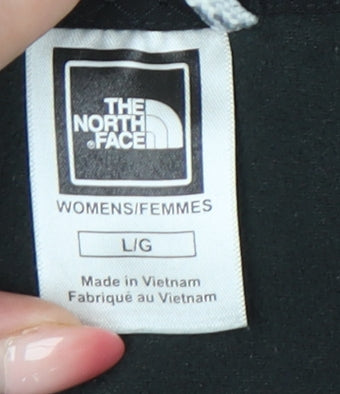 The North Face Women’s Black Hoodie L Polyester Fleece Pullover
