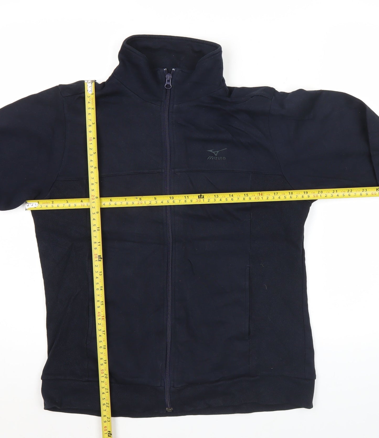 Mizuno Womens Black Size 10 Full Zip Sports Jacket