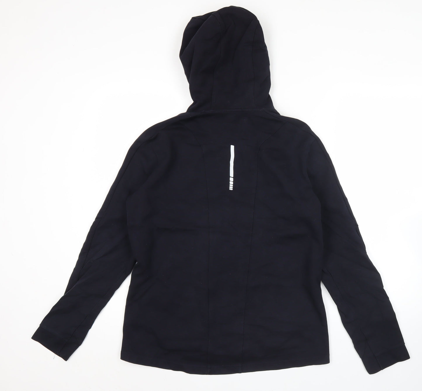 Kappa Mens Black Full Zip Hoodie Jacket Size M Sportswear