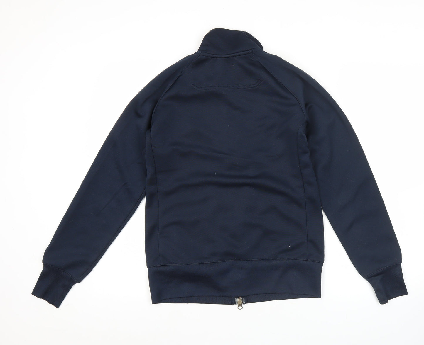 Nike Men’s Blue Track Jacket L Full Zip Sportswear Polyester