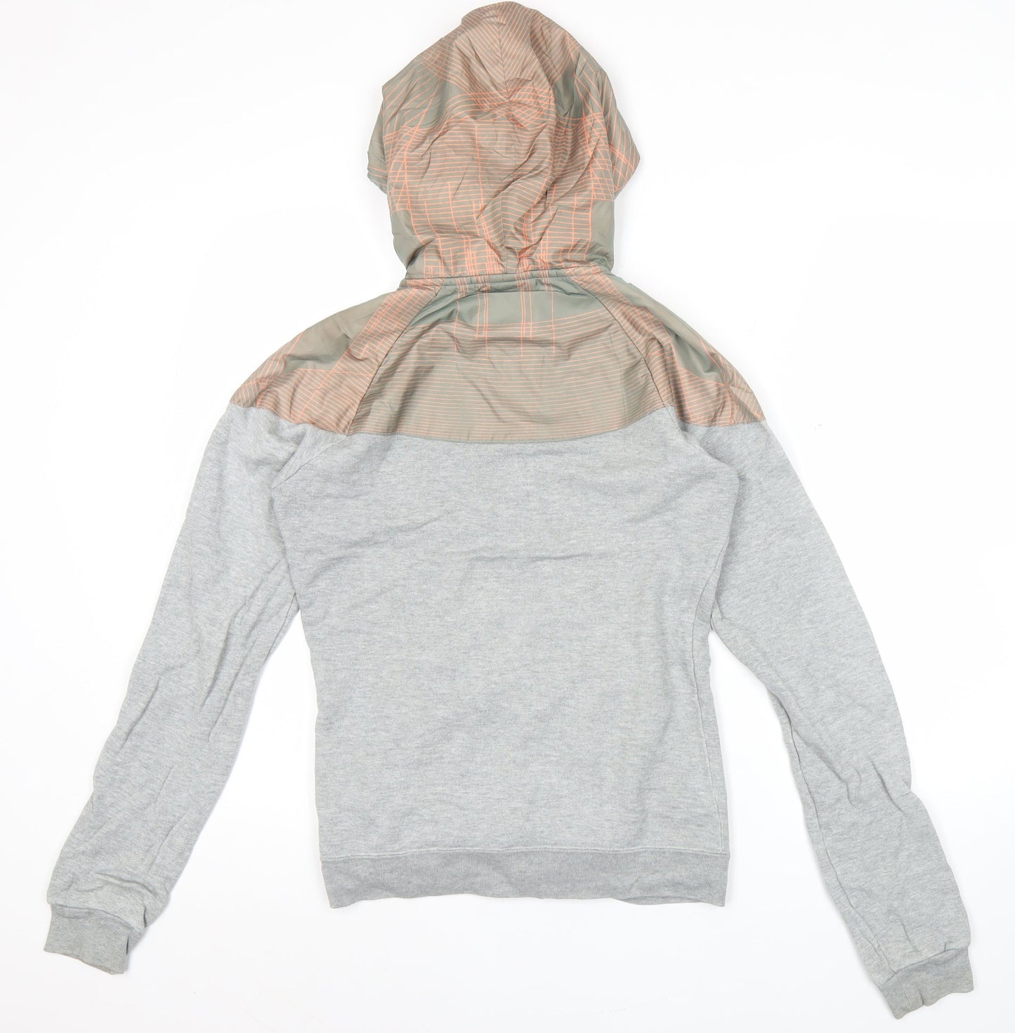 Nike Men’s Grey Full Zip Hoodie Jacket M Regular Fit Lightweight