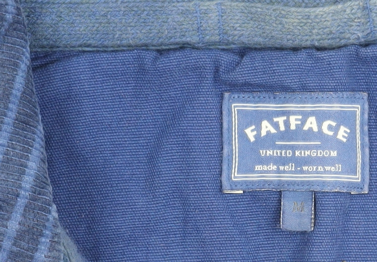 FatFace Men's Blue M Quarter Zip Sweatshirt Long Sleeve Cotton
