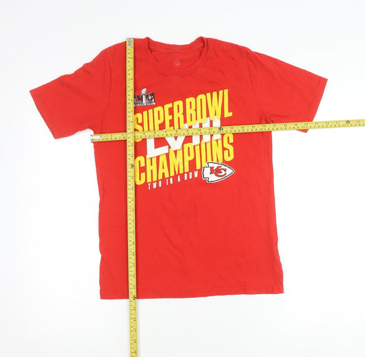 NFL Boys Red 14-16 Years Super Bowl LVIII Champions T-Shirt