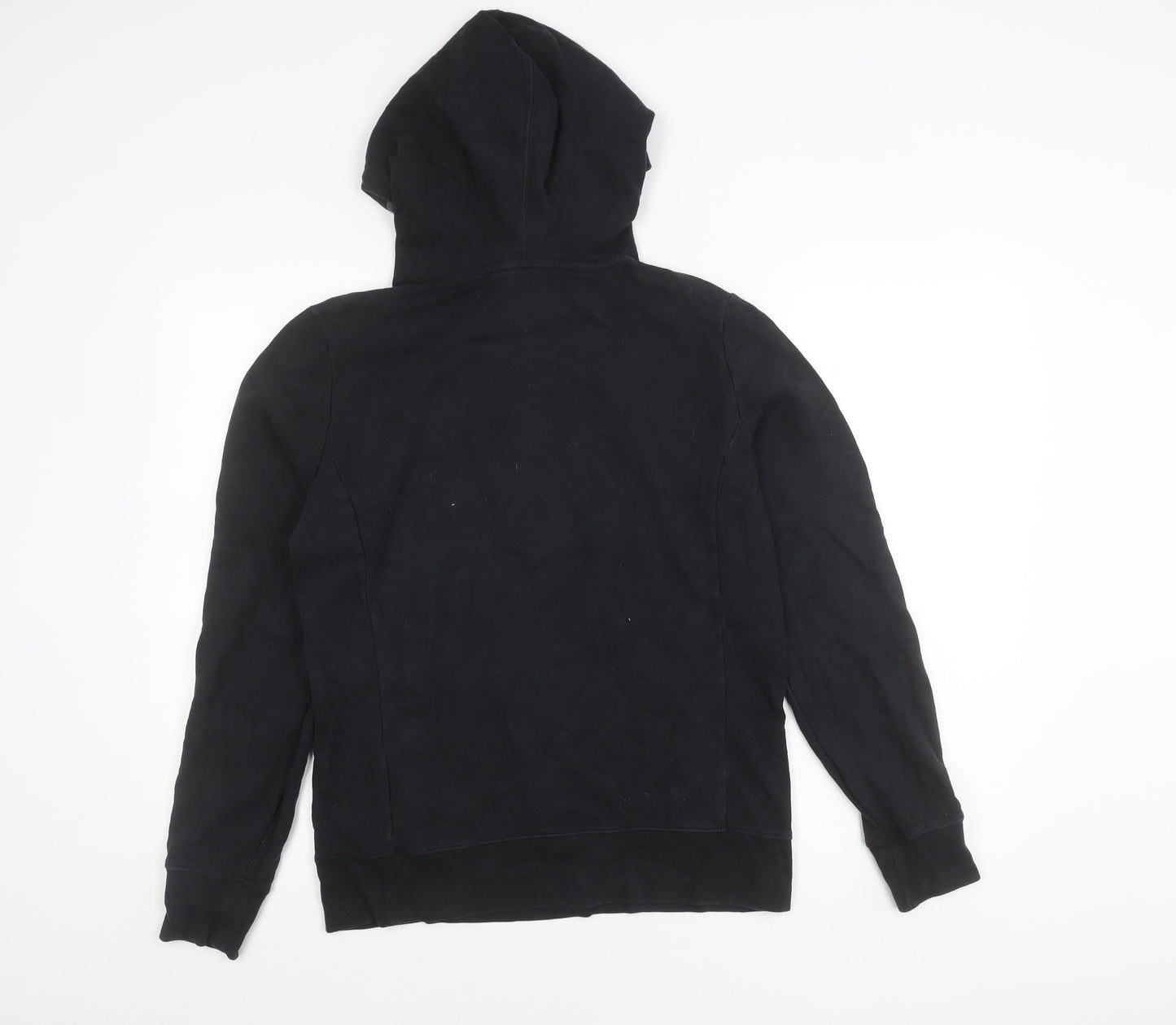 The North Face Womens Black M Hoodie Pullover Logo Graphic Sweatshirt