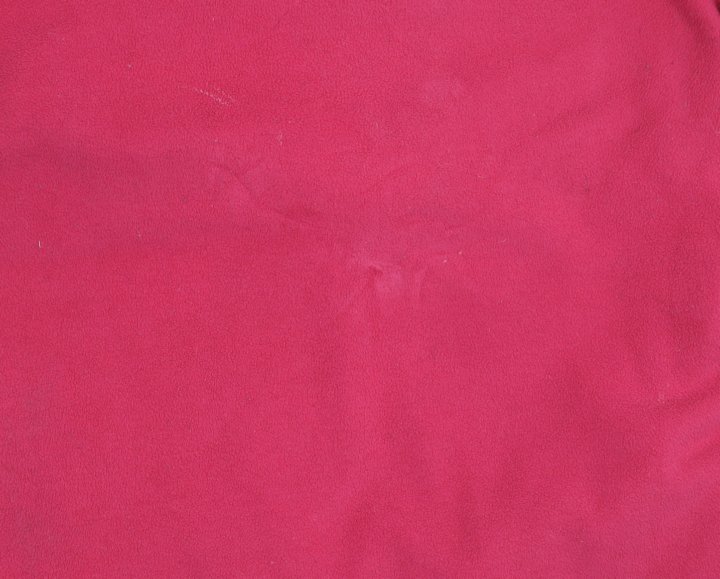 Peter Storm Womens Pink Size 12 Pullover Fleece Sweatshirt Long Sleeve