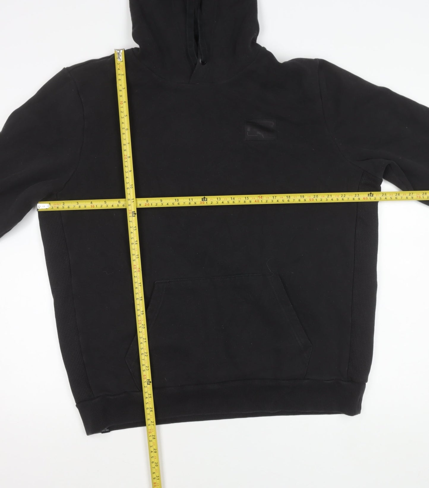 Puma Mens Black XL Pullover Hoodie Sweatshirt Hooded Jumper