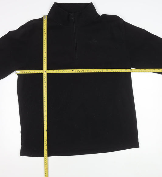 Peter Storm Men’s Black XL Fleece Pullover Sweatshirt 1/2 Zip Outdoor