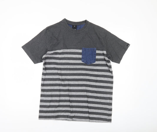 Bench Men's Striped T-shirt Size M