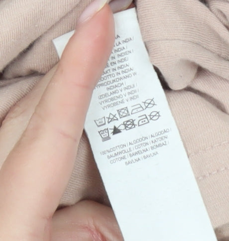 Disney Women’s Beige Winnie the Pooh Cartoon T-Shirt UK 10