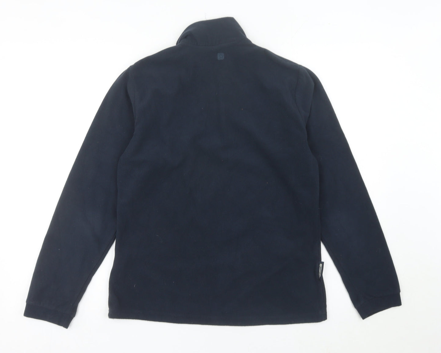 Mountain Warehouse Women’s Navy Blue Fleece Sweatshirt UK 12 1/2 Zip Pullover