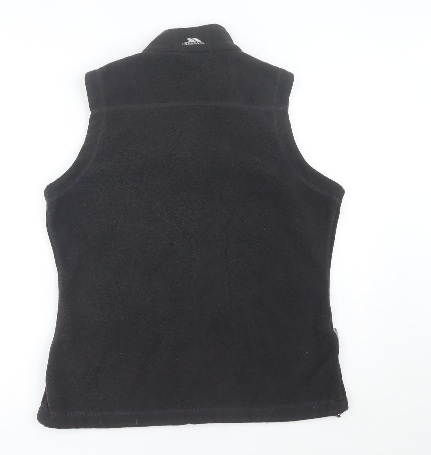 Trespass Womens Black Fleece Waistcoat Bodywarmer Size L Outdoor