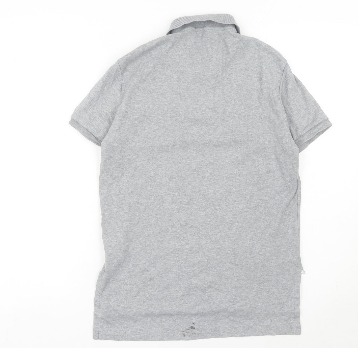 Ralph Lauren Women’s Grey Polo Shirt XS Short Sleeve Cotton