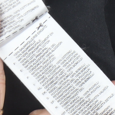 Adidas Mens Black Medium Regular Fit Sports T-Shirt