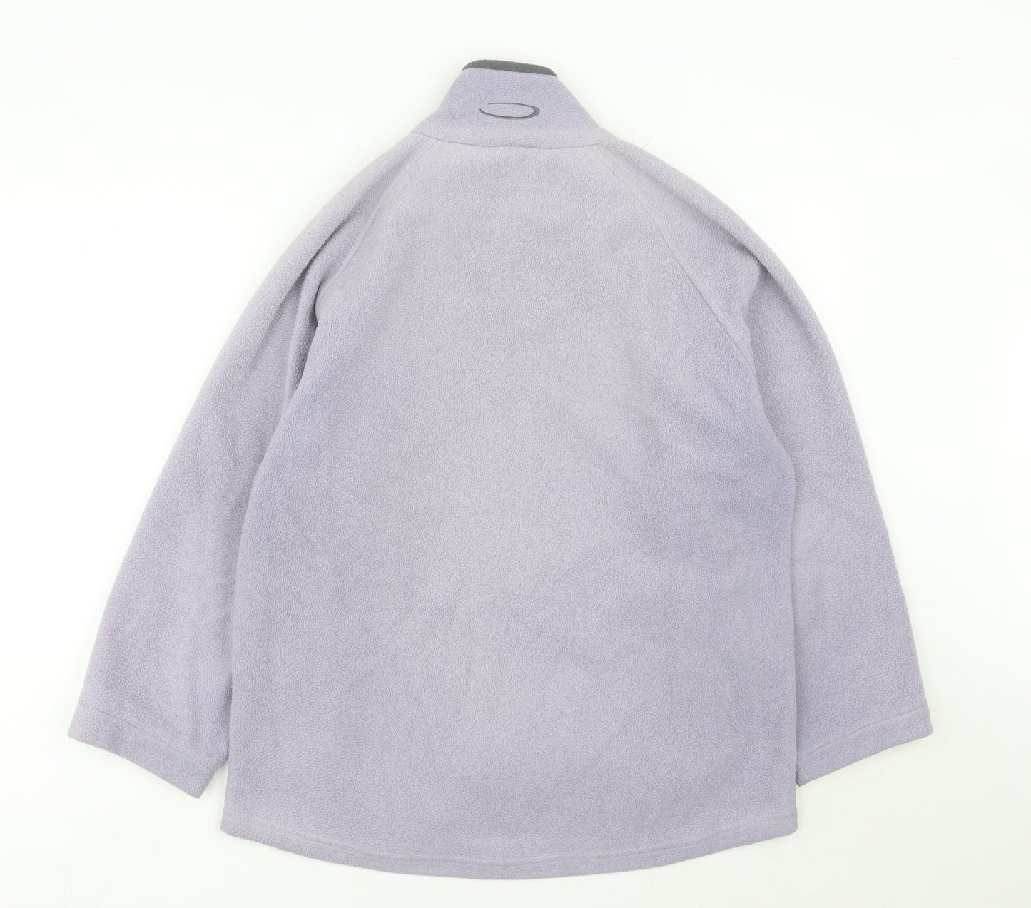Mountain Life Women’s Purple Fleece Jacket Size 14 Full Zip Casual Outdoor