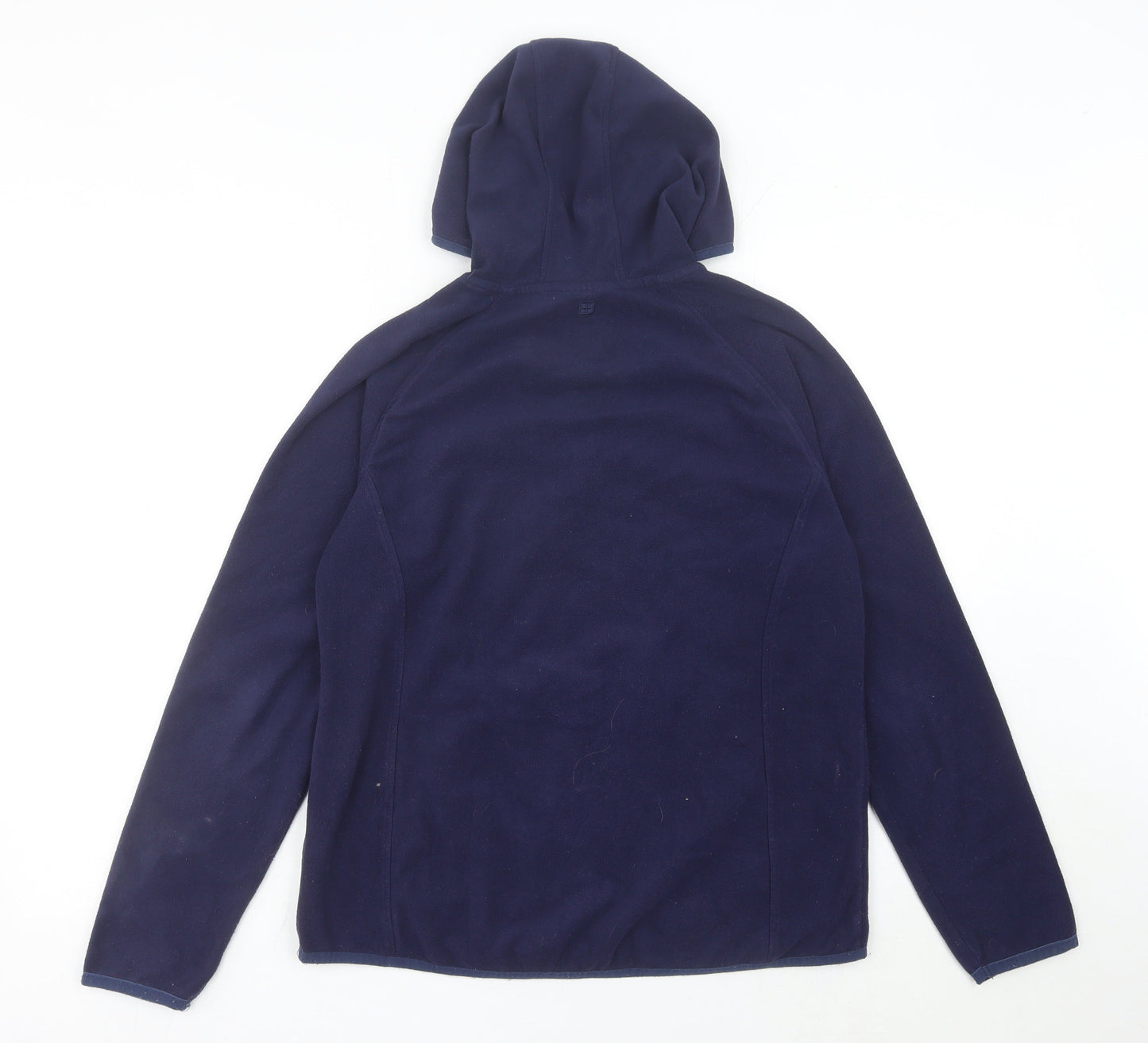 Mountain Warehouse Womens Blue Fleece Hoodie Pullover UK 12