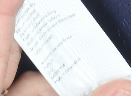 Mountain Warehouse Womens Blue Fleece Hoodie Pullover UK 12