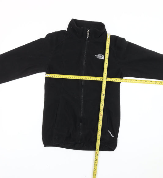 The North Face Womens Black XS Fleece Full Zip Jacket Outdoor