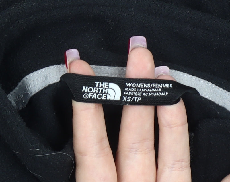 The North Face Womens Black XS Fleece Full Zip Jacket Outdoor