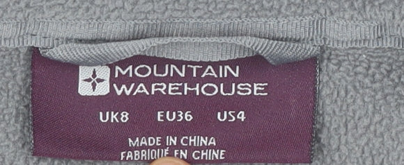 Mountain Warehouse Women’s Grey Fleece 3-in-1 Jacket UK 8 Regular