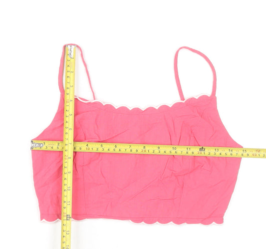 Nobody's Child Women Pink Size 4 Camisole Tank Top Summer