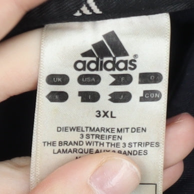 Adidas Mens Black 3XL Track Jacket Martial Arts Sportswear