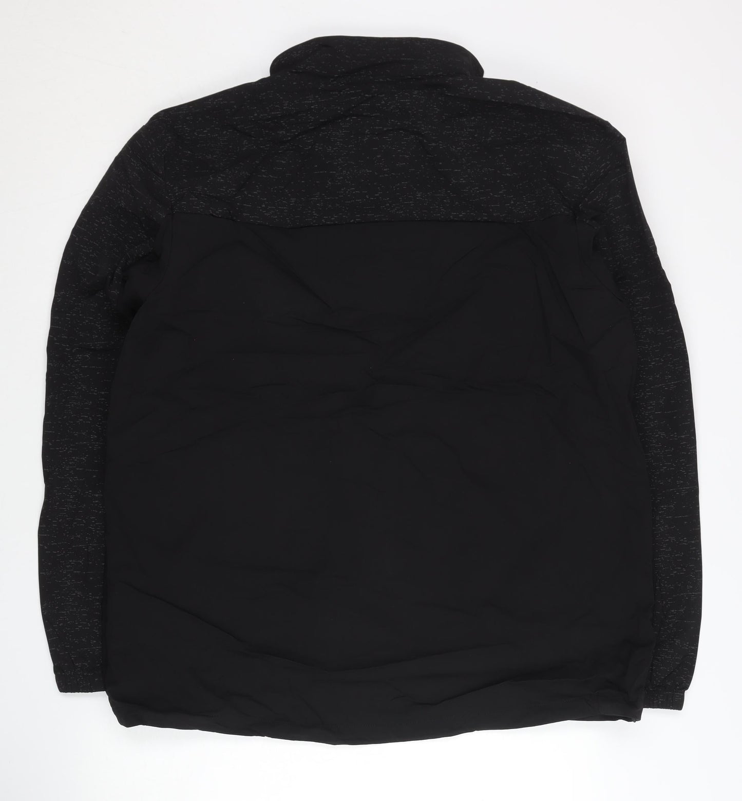 Jack Wolfskin Men’s Black 3XL Outdoor Full Zip Mid-Length Jacket