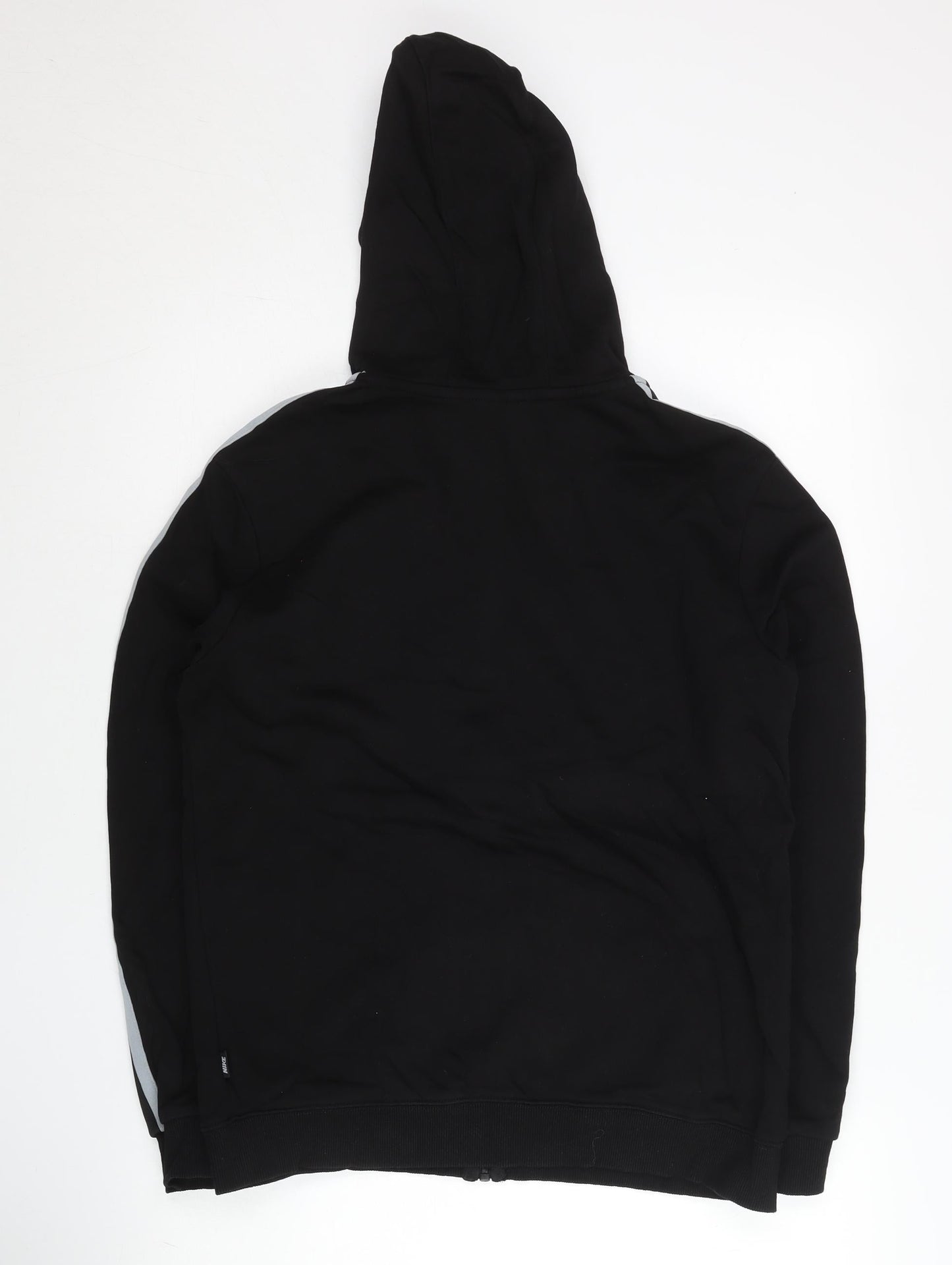 Nike Mens Black XS Full Zip Hoodie Sweatshirt Logo Sportswear