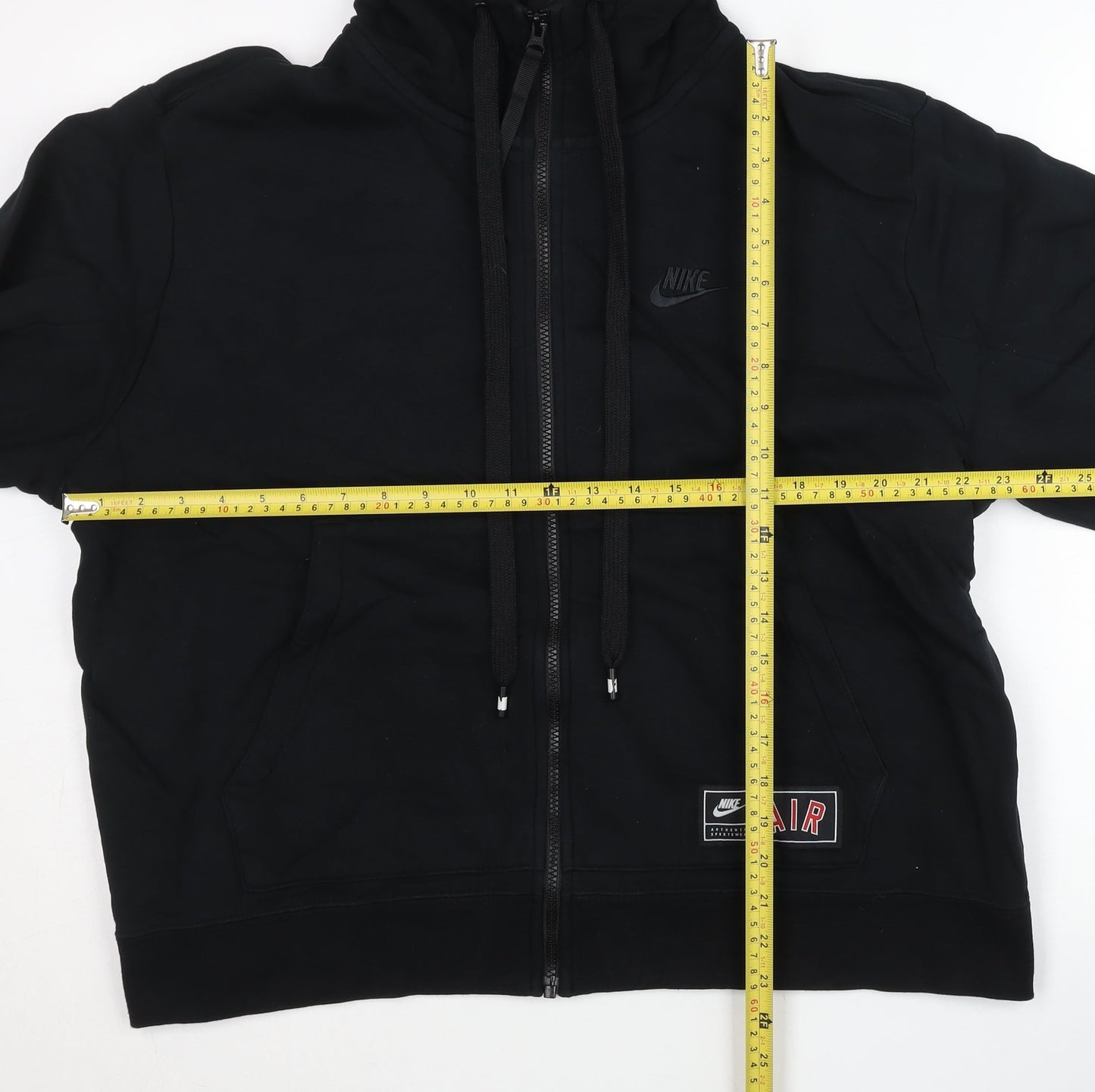 Nike Men’s Black XL Full Zip Hoodie Hooded Sweatshirt Sportswear