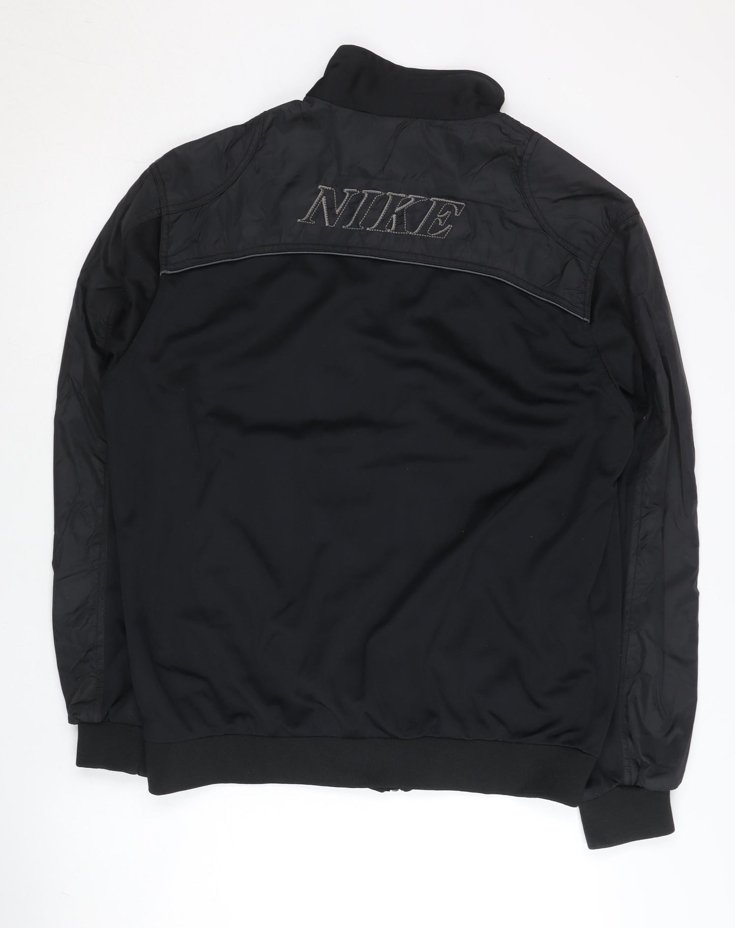 Nike Men’s Black 2XL Track Jacket Clima-Fit Full Zip Sportswear