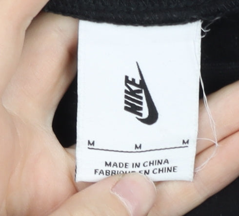 Nike Women’s Black M Pullover Crew Neck Logo Sweatshirt