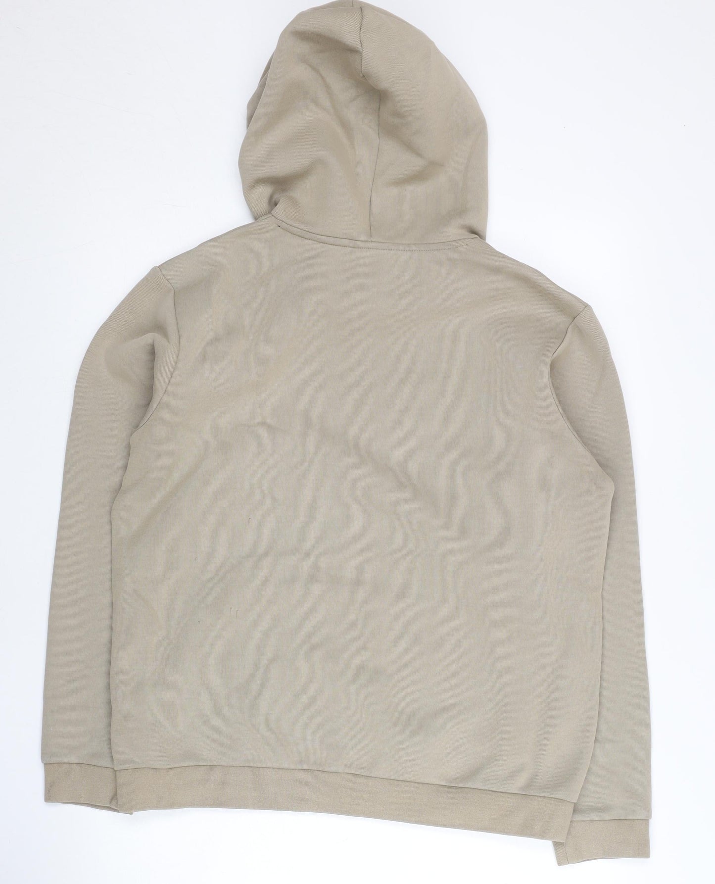 Mizuno Womens Beige Pullover Hoodie Size 12 Regular Fit