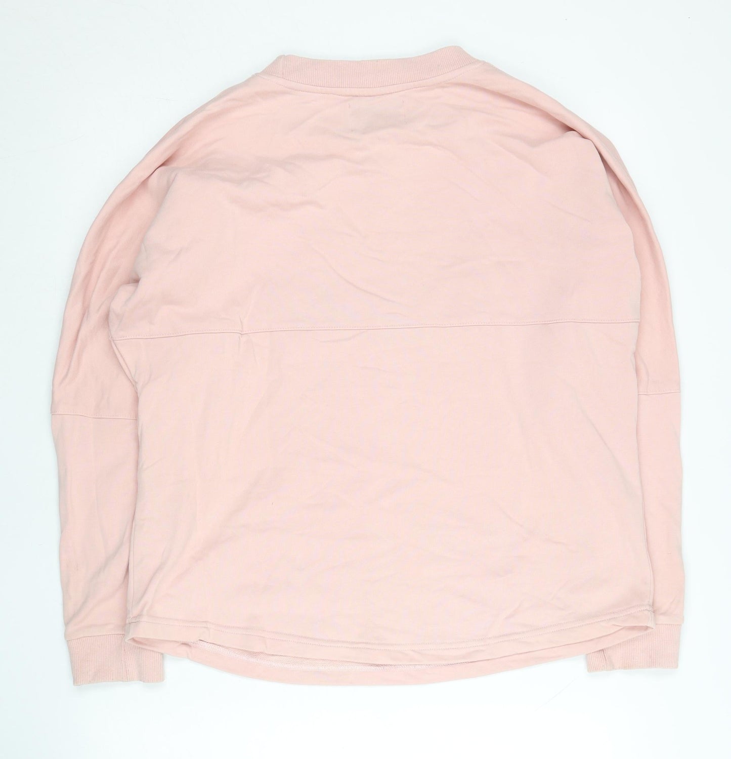 Champion Women’s Pink Pullover Sweatshirt M Logo Embroidered