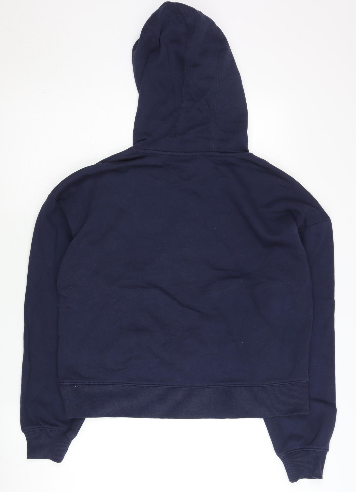 Fila Women’s Navy Blue Pullover Hoodie Size M Cotton Blend