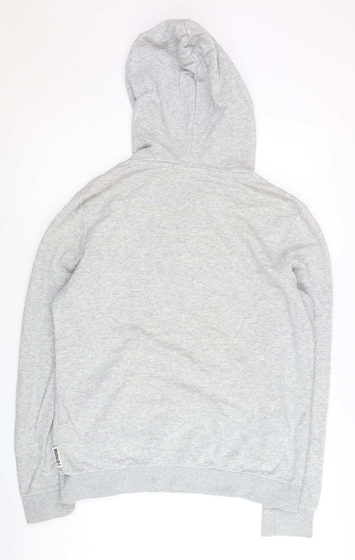 Puma Womens Grey XL Pullover Hoodie Sweatshirt Logo Sportswear