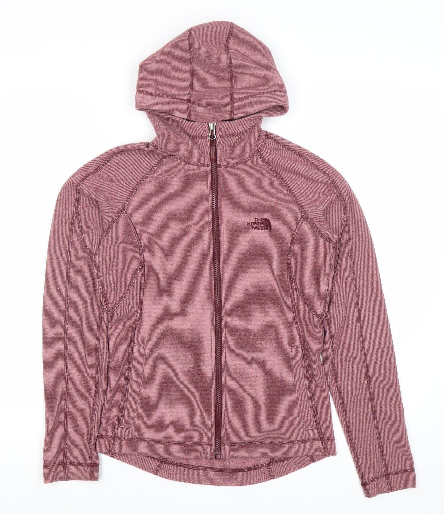 The North Face Womens XS Purple Full Zip Hooded Jacket