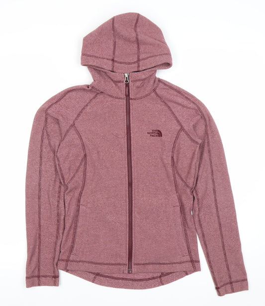 The North Face Womens XS Purple Full Zip Hooded Jacket