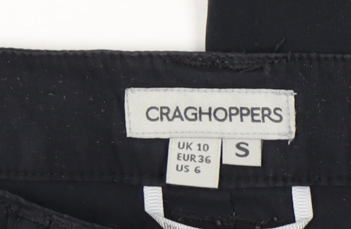 Craghoppers Women’s Black Size 10 Cargo Travel Trousers