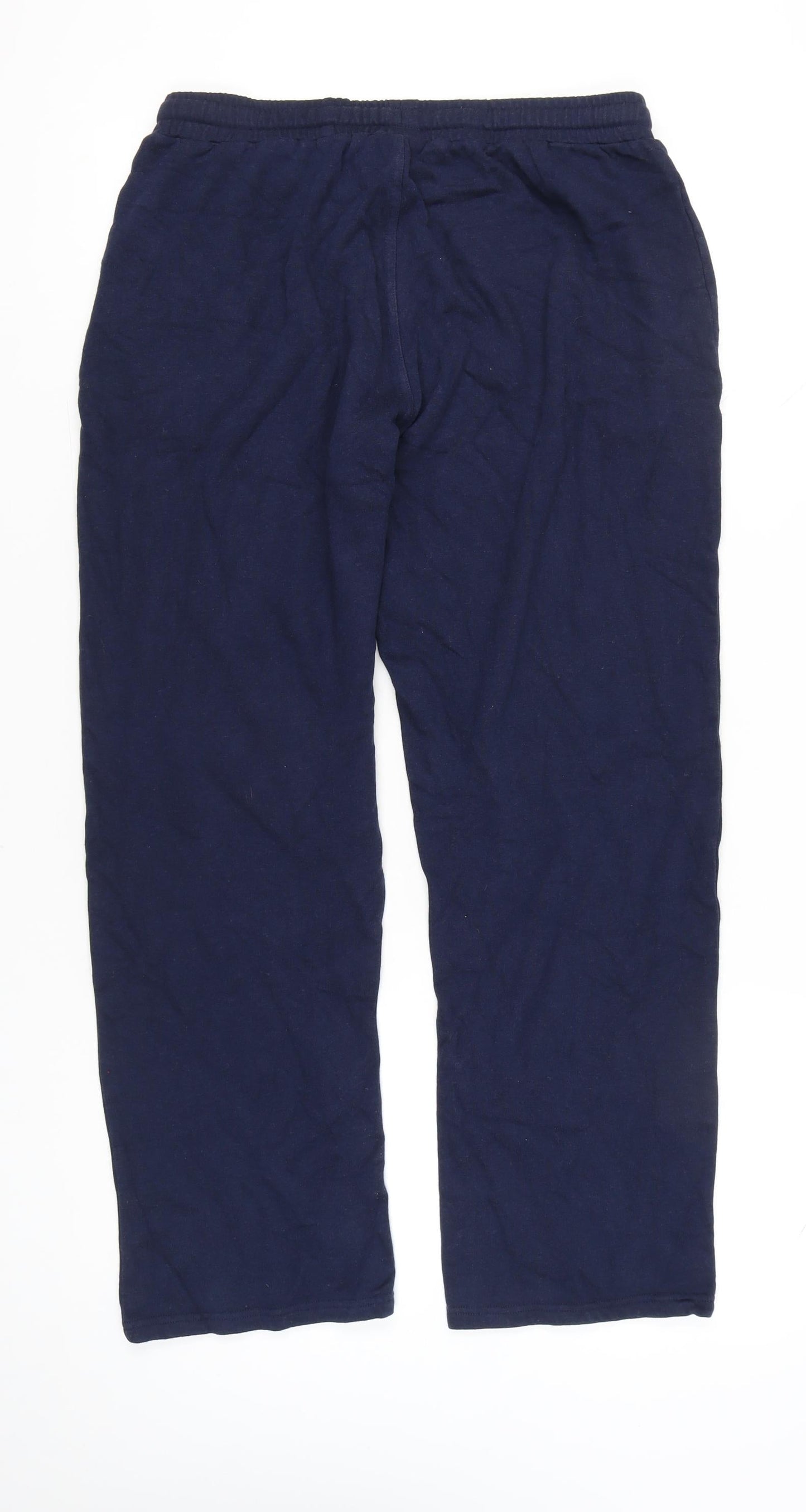 Mountain Warehouse Mens Blue Sweatpants L Regular Fit Elastic Waist Trousers
