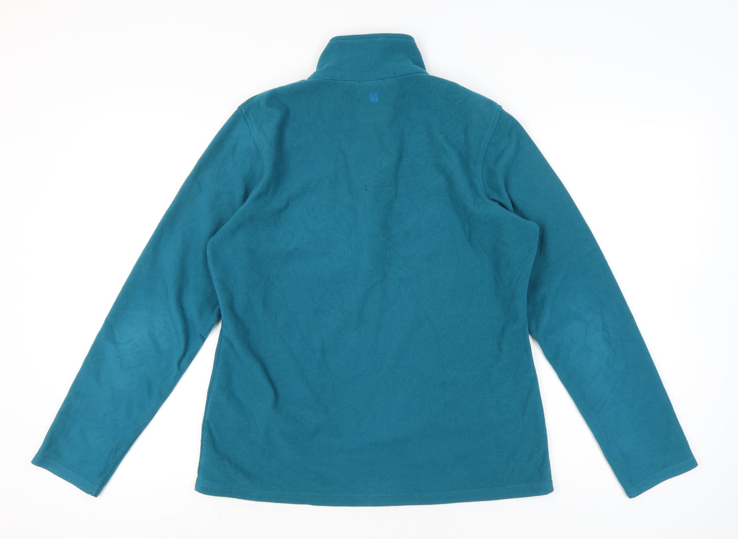 Mountain Warehouse Unisex Blue Fleece Sweatshirt L 1/2 Zip Pullover
