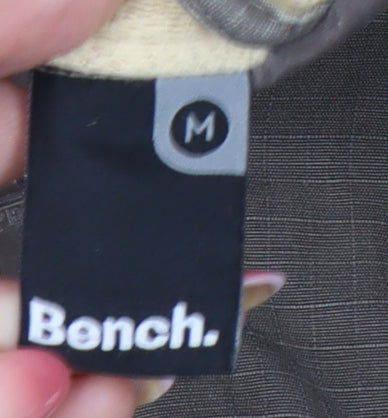 Bench Women's Beige Windbreaker Jacket Size 12
