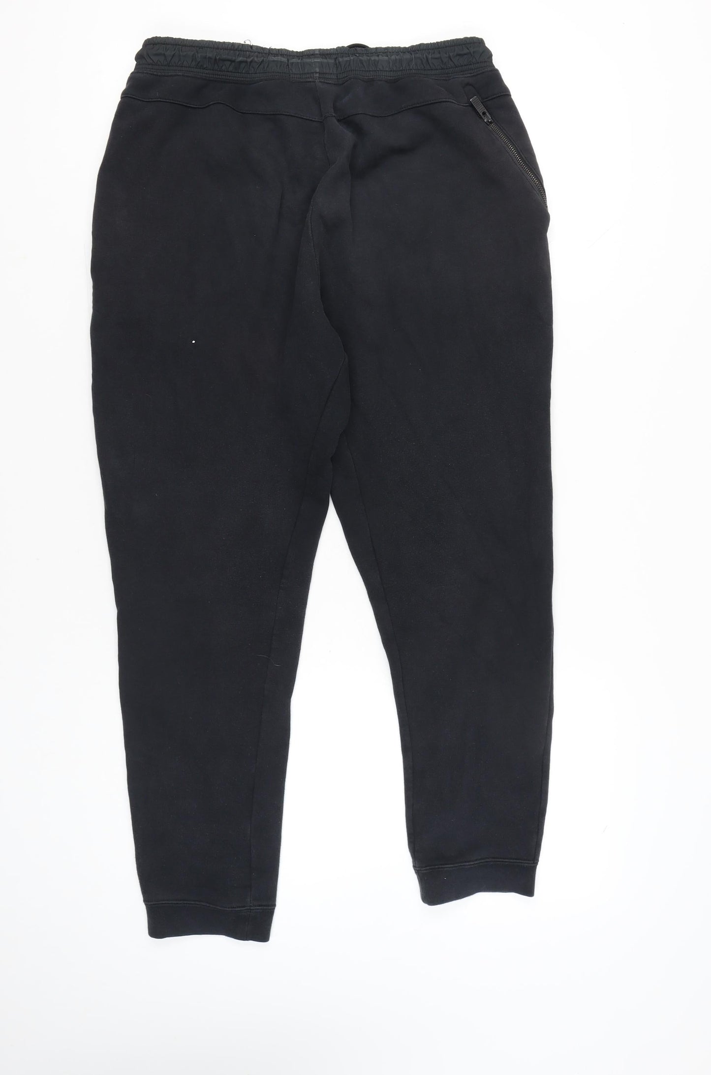 Nike Womens Black Jogger Trousers Size L Fleece Sportswear