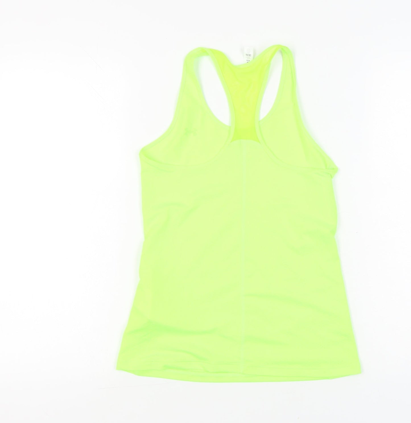 Under Armour Womens Green XS HeatGear Racerback Tank Top