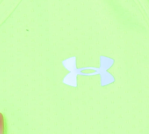 Under Armour Womens Green XS HeatGear Racerback Tank Top