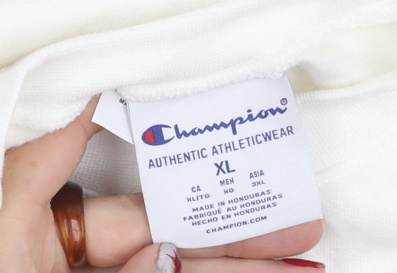 Champion Men’s White XL Pullover Sweatshirt Arctic Summit 2023