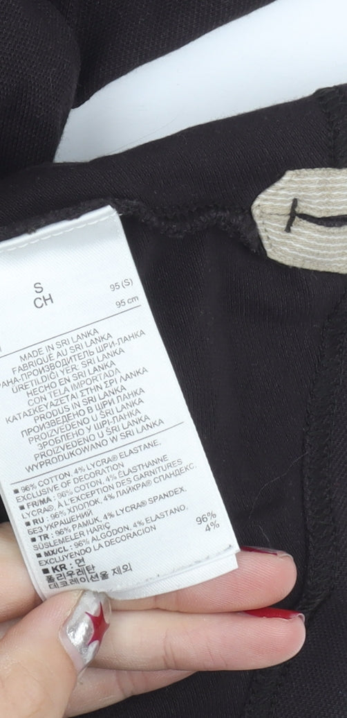 Banana Republic Men’s Black Polo Shirt Size S Short Sleeve Cotton Stretch