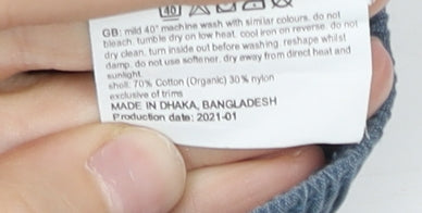 Mountain Warehouse Boys Blue 9-10 Yrs Convertible Hiking Trousers