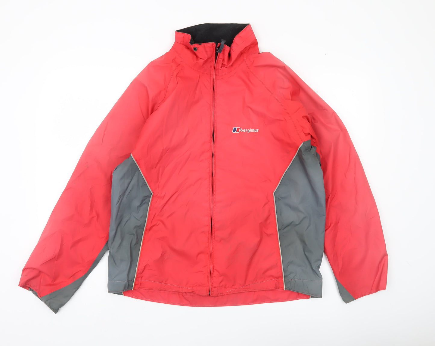 Berghaus Women’s Red Windbreaker Jacket Size 14 Waterproof Outdoor