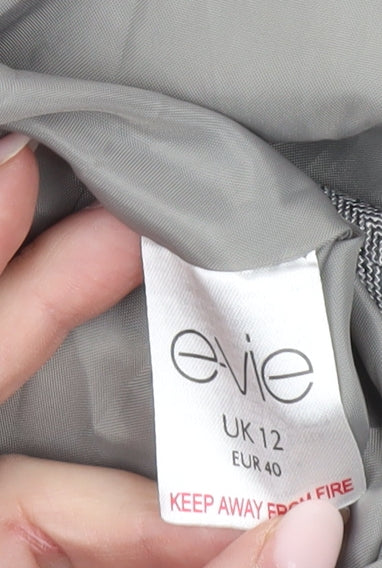 Additional view of Evie Women’s Grey Belted Blazer Jacket UK 12 Workwear
