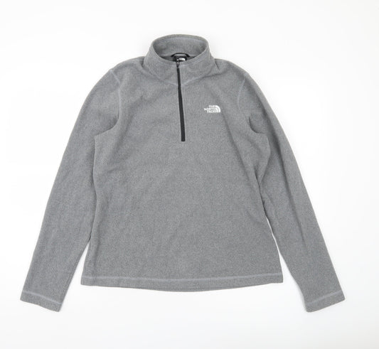 The North Face Women’s Grey Fleece Pullover Sweatshirt M